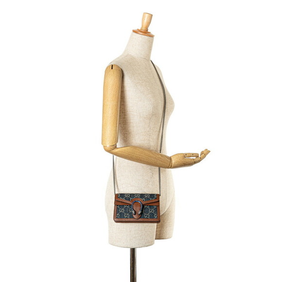 Gucci Gucci GG Denim Dionysus Shoulder Bag 476432 Denim Crossbody Bag 476432 - Picture 7 of 7